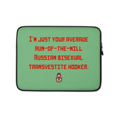 Russian Bisexual Transvestite Hooker Laptop Sleeve